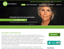 Tablet Screenshot of lifesmedicine.com